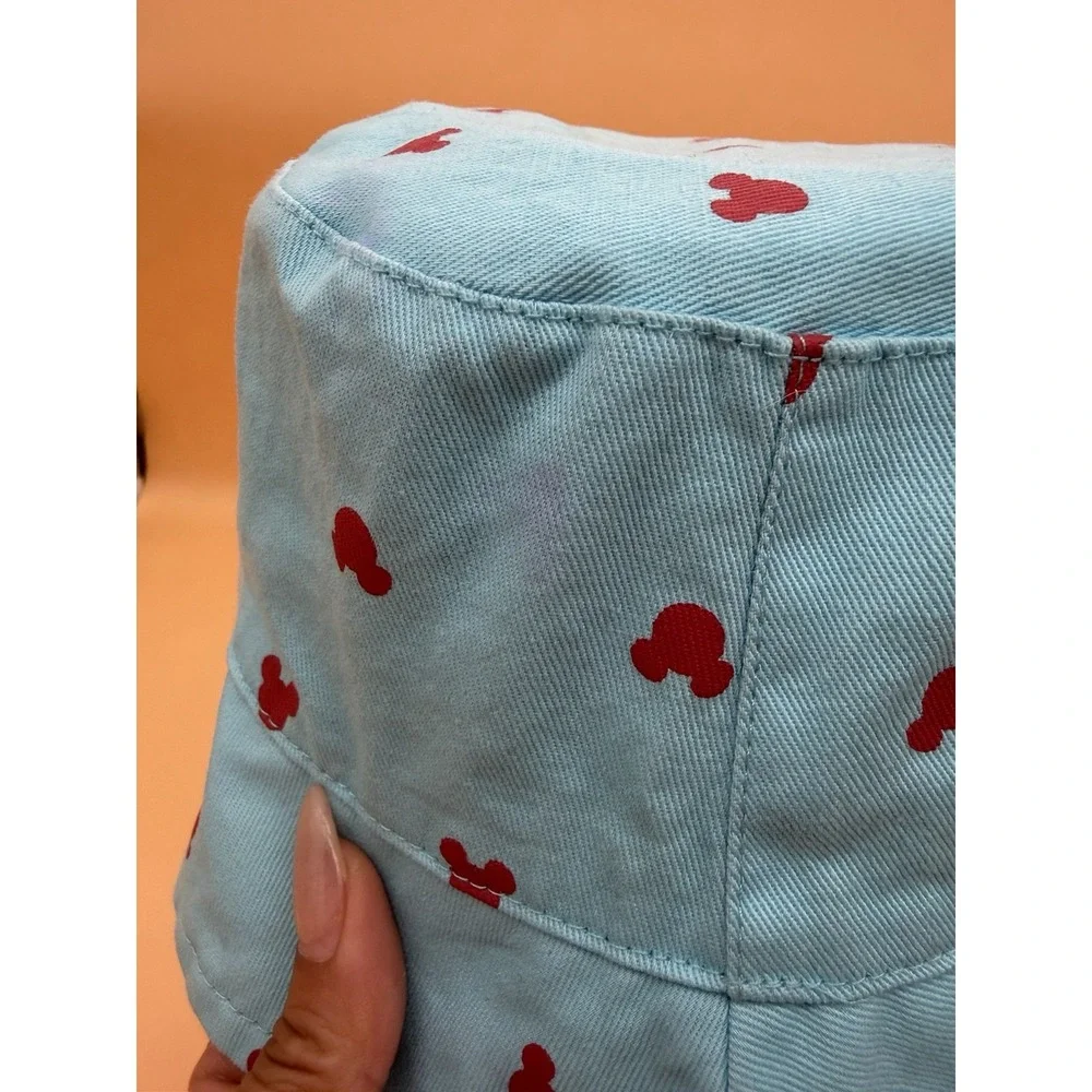 Disney x Junk Food Mickey Mouse Toddler Girls Bucket Hat Blue Red Kids